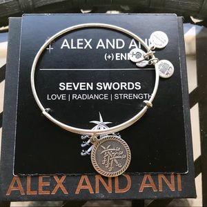Alex And Ani Seven Swords Bracelet